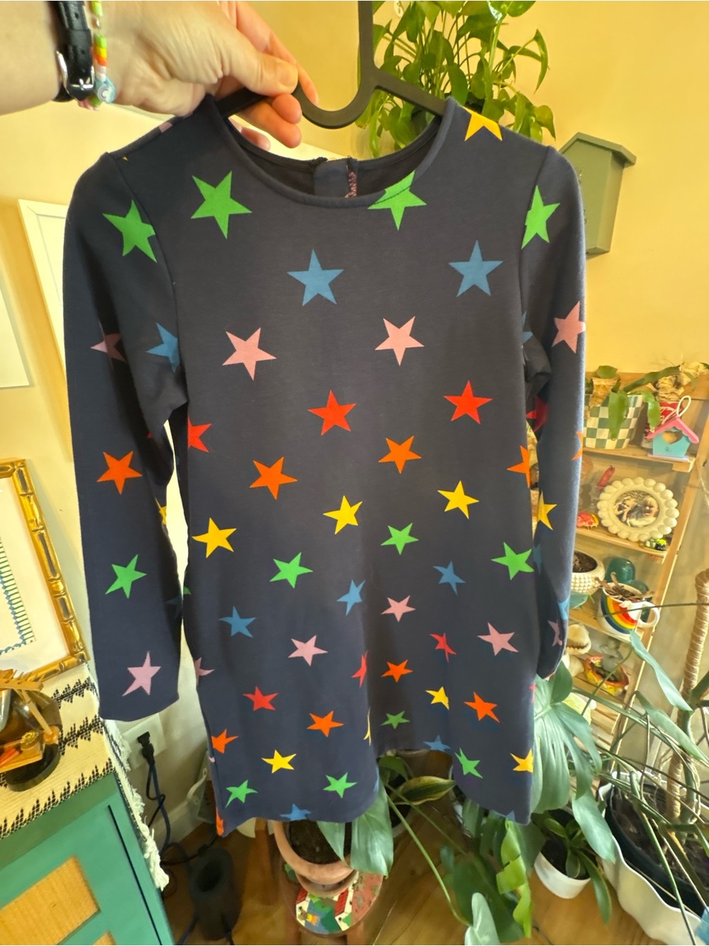Primary Rainbow Star Dress